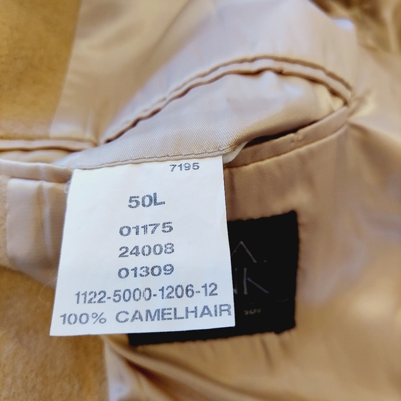 Jos A. Banks Men’s Beige Tan 100% Camel Hair Sports Jacket Blazer Size 50 L - Picture 14 of 16